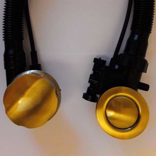 Слив-перелив Аквадизайн золото